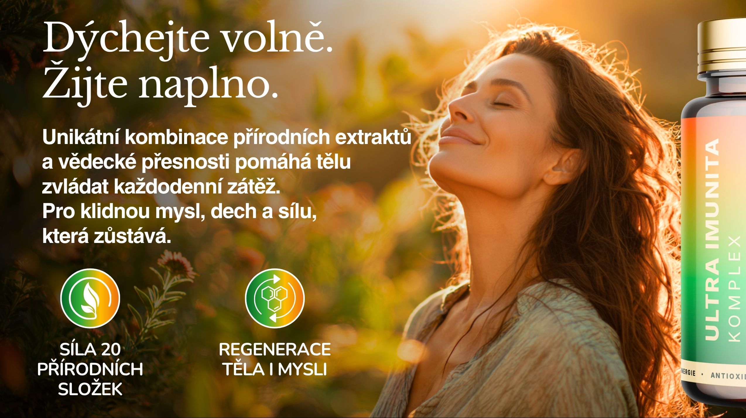 Betaglukan PREMIUM ULTRA IMUNITA KOMPLEX (+ Reishi, kurkuma, vitální houby, bylinné extrakty, Glutathion, NAC), 20 nejúčinnějších přírodních látek pro imunitu, 60 kapslí -2